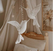 Load image into Gallery viewer, The Pearl - Plush Nursery Hummingbird
