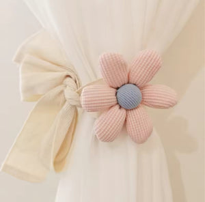 The Elsie - Boho Daisy Curtain Ties