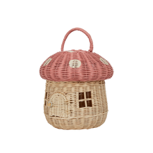Load image into Gallery viewer, The Darcie - Mushroom Natural Basket
