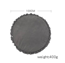 Load image into Gallery viewer, The Niamh - Grey Luxe Frill Play Mat
