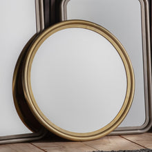 Load image into Gallery viewer, The Mary Round - Mirror Brass Small
