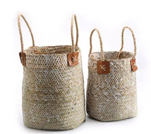 Load image into Gallery viewer, The Tia - Light Seagrass Vase Baskets
