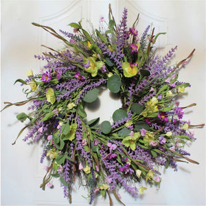 The Stella - Lavender Wreath