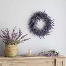 Load image into Gallery viewer, The Natalia - Summer Lavender Wreath
