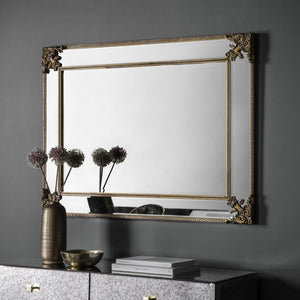 The Leigh-Anna - Rustic Gold Mirror