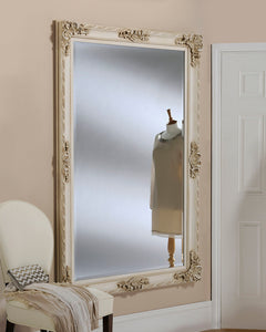 The Mila - White Full length Ornate Mirror