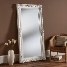 Load image into Gallery viewer, The Mila - White Full length Ornate Mirror
