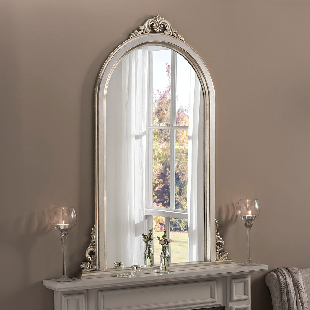 The Phoebe - Long Over Mantle Mirror