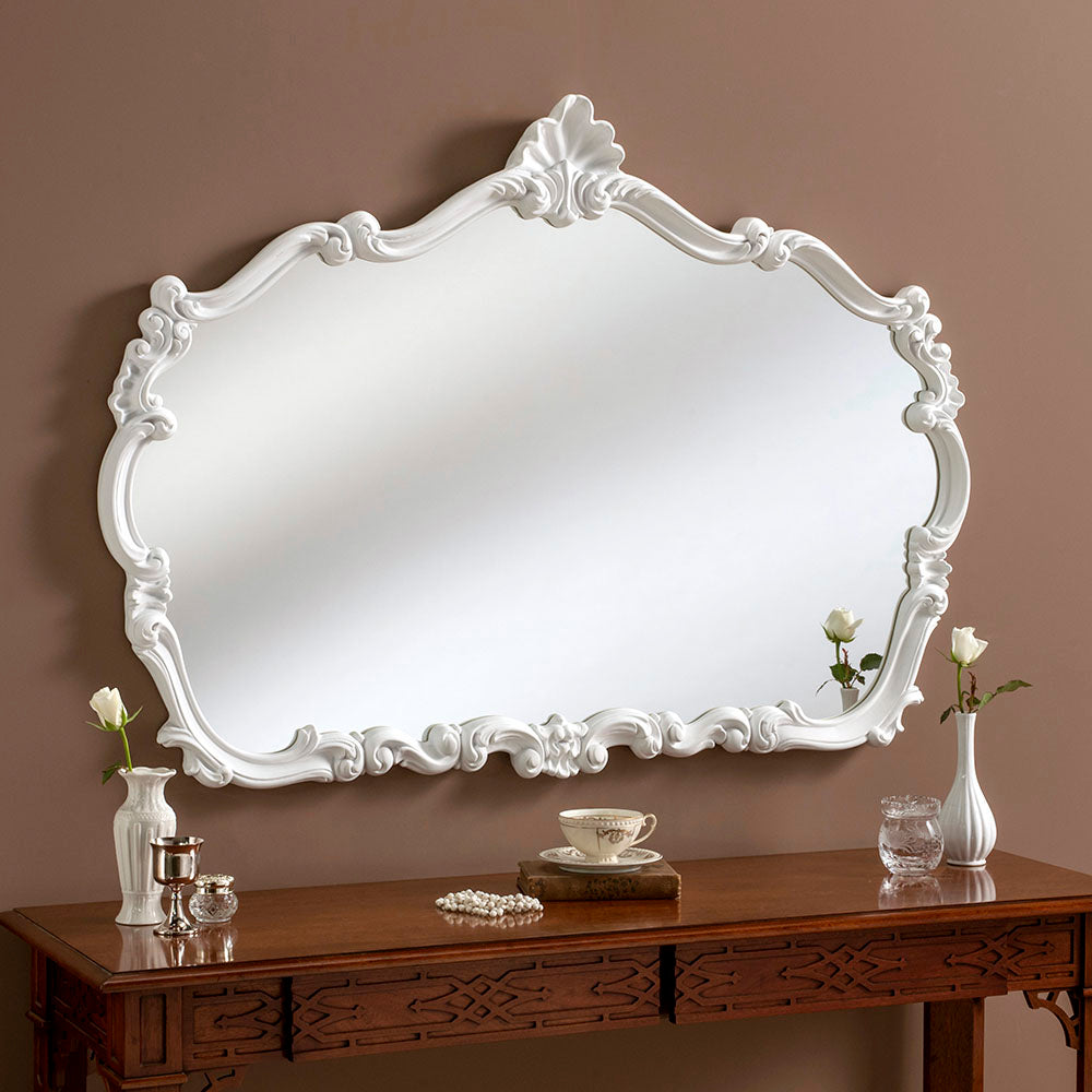 The Freya - Ornate Mantle Mirror