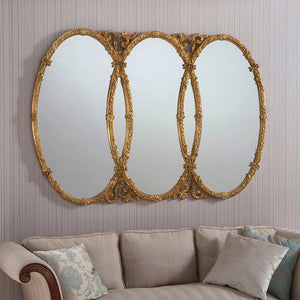 The Isabella - Trio Oval Mirror
