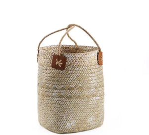 The Tia - Light Seagrass Vase Baskets