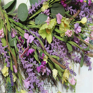 The Stella - Lavender Wreath