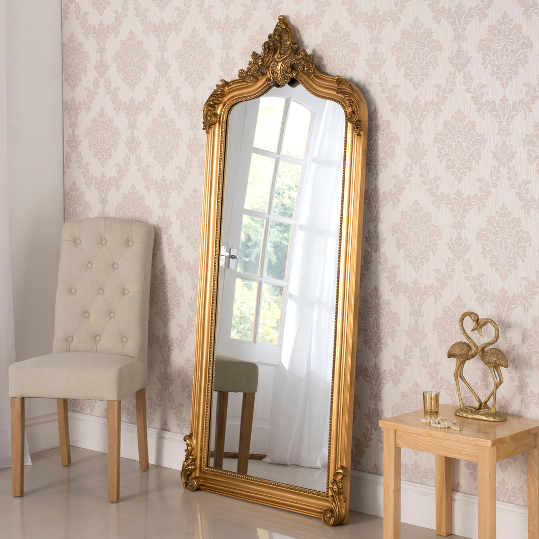 The Danielle - Long Gold Mirror