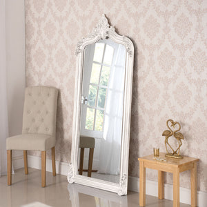 The Danielle - Long White Mirror