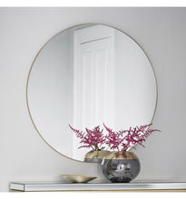Load image into Gallery viewer, The Hayley - Round Champagne Mirror
