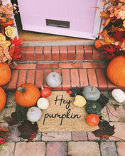 Load image into Gallery viewer, The Lucinda - Hey Pumpkin Doormat
