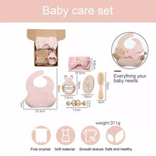 Load image into Gallery viewer, The London - Blue Headband Baby Gift Set
