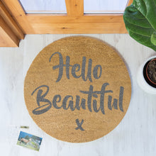 Load image into Gallery viewer, Hello Beautiful - Doormat
