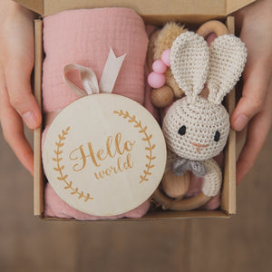 The London - Pink New Baby Gift Set