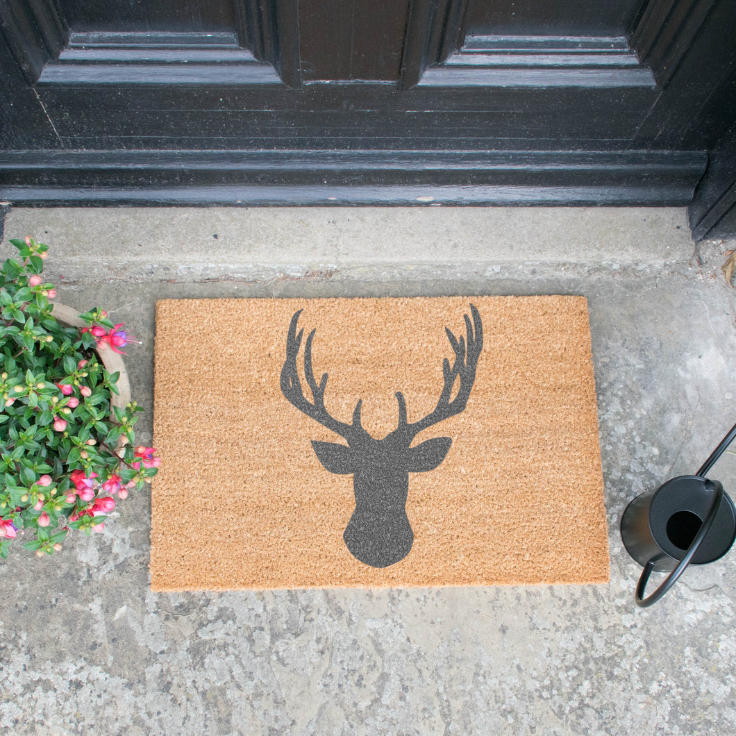 The Freya - Stag Head Doormat