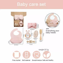 Load image into Gallery viewer, The London - Pink Headband Baby Gift Set
