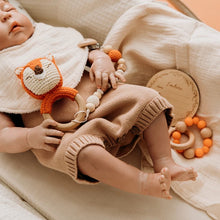 Load image into Gallery viewer, The London - Orange Milestone New Baby Gift Set
