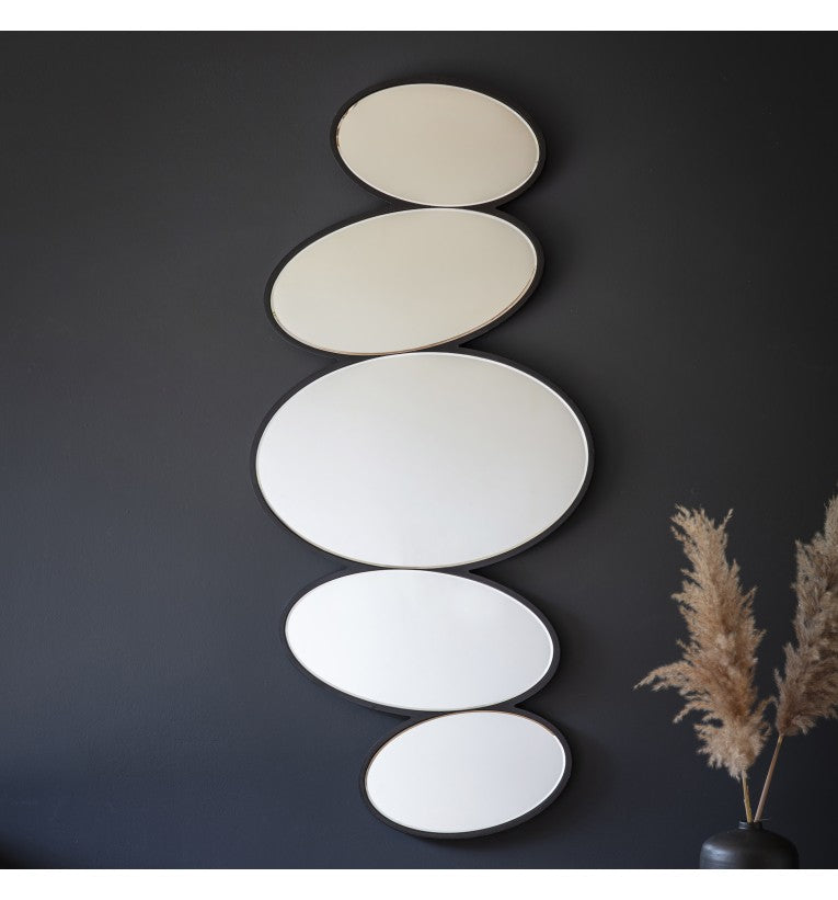 The Polly - Pebble Stack Mirror