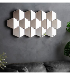 The Talia - Patterned Mirror